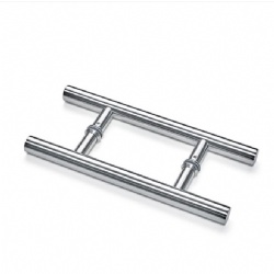 European style H-type handle stainless steel shower room handle door handle new product 42B glass door handle