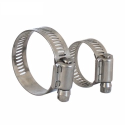 stainless steel buckle fixed pipe clamp water pipe clamp American buckle cover clamp